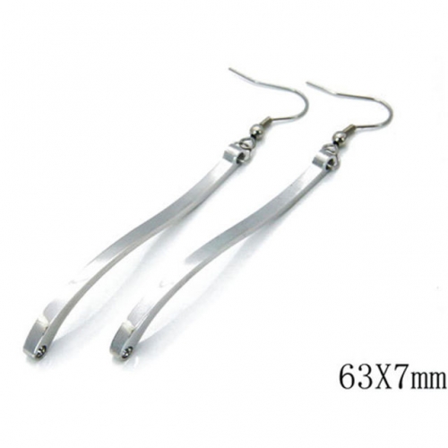 Wholesale Stainless Steel 316L Threader & Climber Earrings NO.#BC06E1632NZ