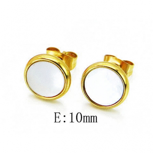 Wholesale Stainless Steel 316L Crystal / Zircon Ear Studs NO.#BC25E0683KL