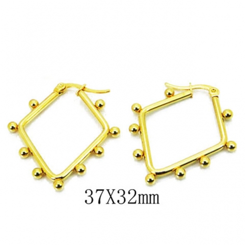 BaiChuan Wholesale Stainless Steel 316L Popular Earrings NO.#BC58E1260K5F