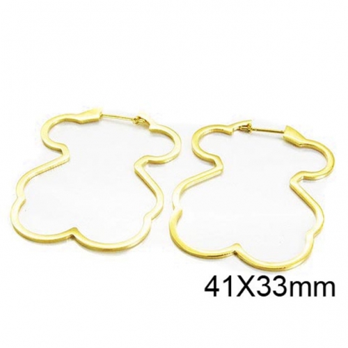 Wholesale Stainless Steel 316L Fashion Earrings NO.#BC90E0182OS