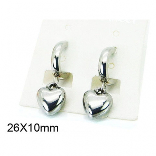 BaiChuan Wholesale Stainless Steel 316L Popular Earrings NO.#BC25E0668ML