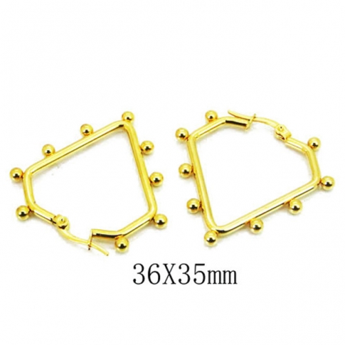 BaiChuan Wholesale Stainless Steel 316L Popular Earrings NO.#BC58E1262K5