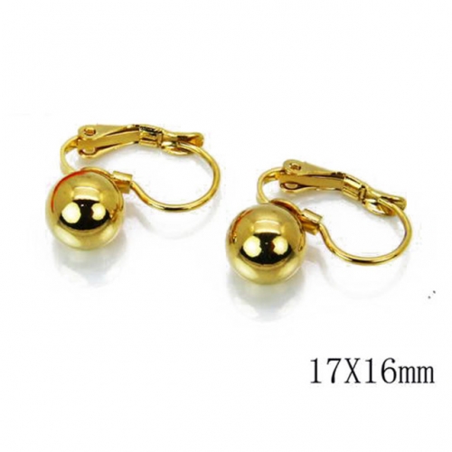 BaiChuan Wholesale Stainless Steel 316L Popular Earrings NO.#BC67E0048K0