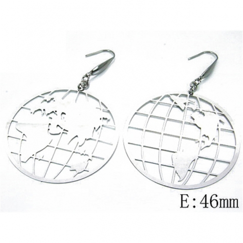 Wholesale Stainless Steel 316L Threader & Climber Earrings NO.#BC81E0013OW