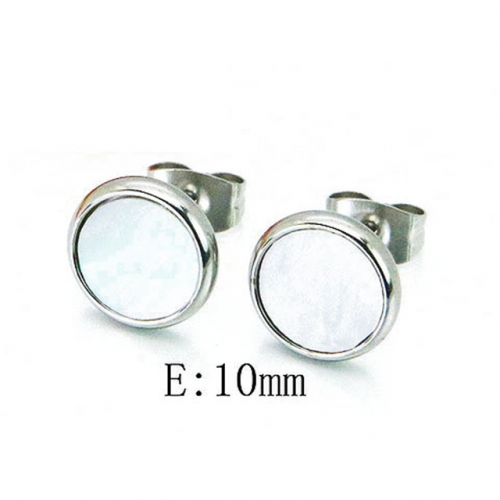 Wholesale Stainless Steel 316L Crystal / Zircon Ear Studs NO.#BC25E0682KR