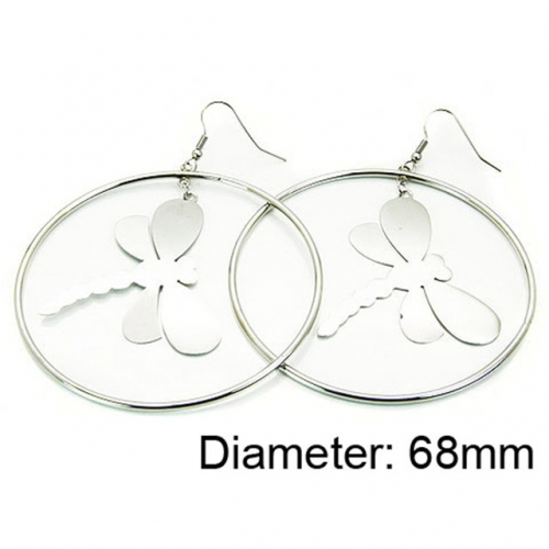 Wholesale Stainless Steel 316L Threader & Climber Earrings NO.#BC64E0137HIR