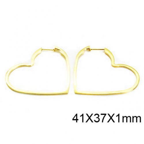 BaiChuan Wholesale Stainless Steel 316L Popular Earrings NO.#BC90E0189OE