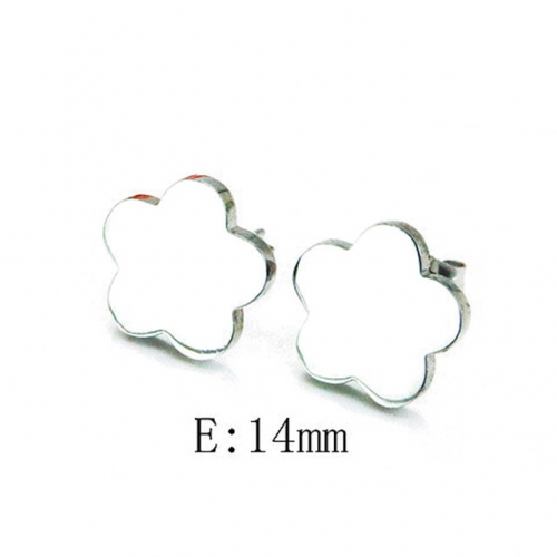 Wholesale Stainless Steel 316L Post & Ear Stud NO.#BC64E0338KW