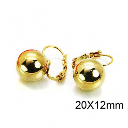 Wholesale Stainless Steel 316L Popular Earrings NO.#BC58E0761IJ