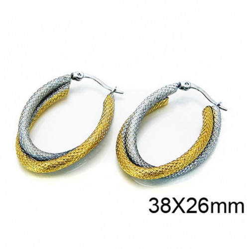 Wholesale Stainless Steel 316L Multi-Layer Earrings NO.#BC58E0501MA