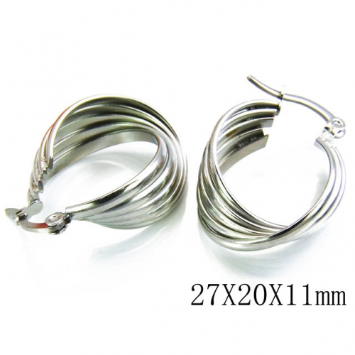 Wholesale Stainless Steel 316L Multi-Layer Earrings NO.#BC70E0130LZ