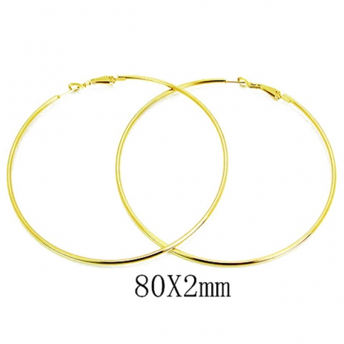 Wholesale Stainless Steel 316L Hoop Earrings NO.#BC58E1043JL