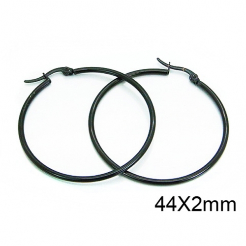 Wholesale Stainless Steel 316L Hoop Earrings NO.#BC58E1051IL