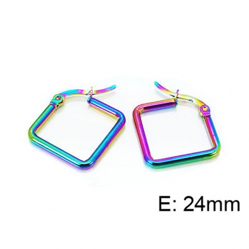 Wholesale Stainless Steel 316L Popular Earrings NO.#BC60E0223HD