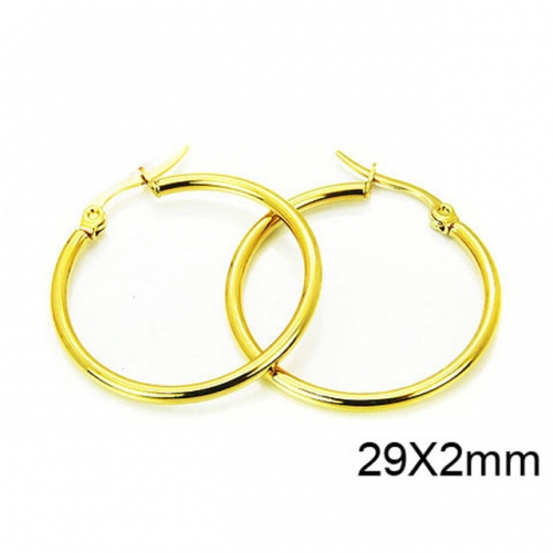 Wholesale Stainless Steel 316L Hoop Earrings NO.#BC58E0874I5