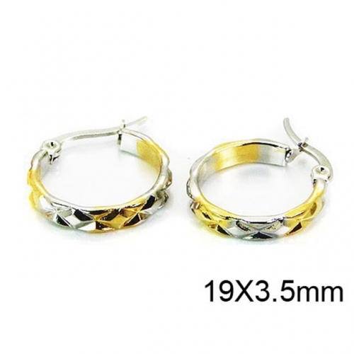 Wholesale Stainless Steel 316L Hoop Earrings NO.#BC58E0996JQ