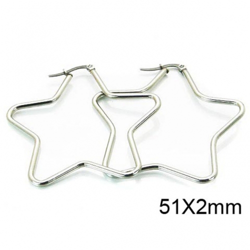 Wholesale Stainless Steel 316L Popular Earrings NO.#BC58E0901IS