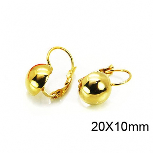 Wholesale Stainless Steel 316L Popular Earrings NO.#BC58E0757IJ