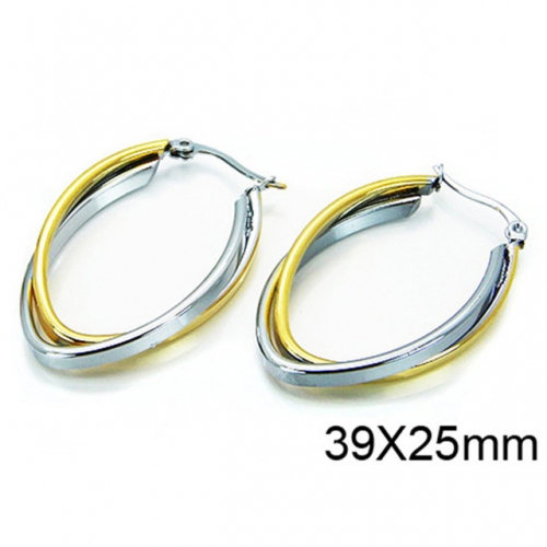 Wholesale Stainless Steel 316L Multi-Layer Earrings NO.#BC58E0497MA