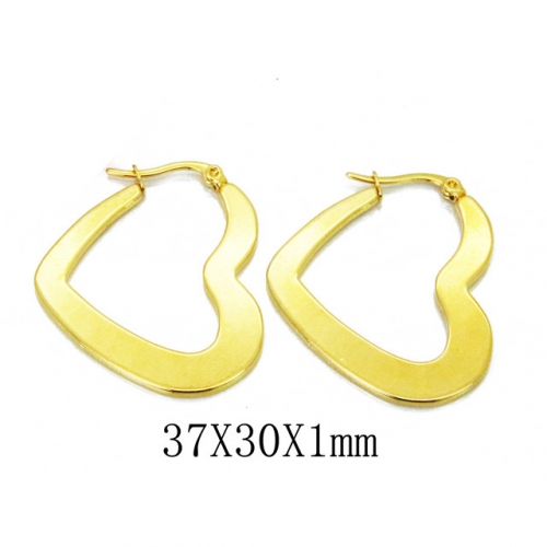 Wholesale Stainless Steel 316L Popular Earrings NO.#BC41E0002NR