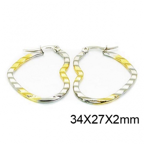 Wholesale Stainless Steel 316L Popular Earrings NO.#BC58E0972JD