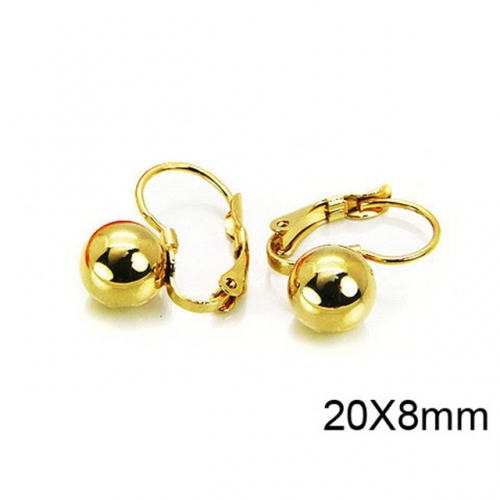 Wholesale Stainless Steel 316L Popular Earrings NO.#BC58E0759HH