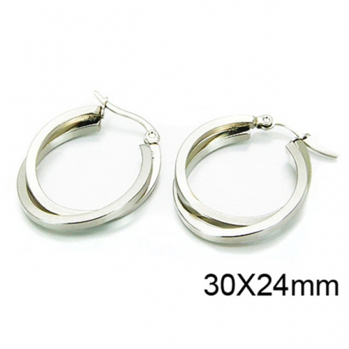 Wholesale Stainless Steel 316L Multi-Layer Earrings NO.#BC58E0498LE