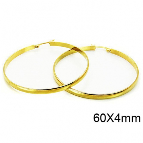 Wholesale Stainless Steel 316L Hoop Earrings NO.#BC58E0797JR