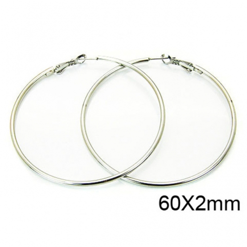 Wholesale Stainless Steel 316L Hoop Earrings NO.#BC58E0878IL