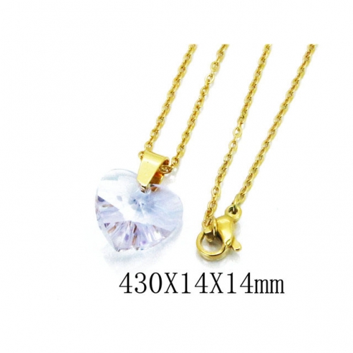 Wholesale Stainless Steel 316L Necklace (Love Necklace) NO.#BC12N0112JL