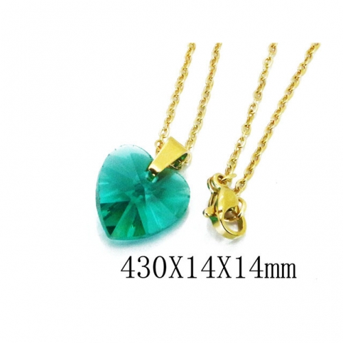 Wholesale Stainless Steel 316L Necklace (Love Necklace) NO.#BC12N0108JLD