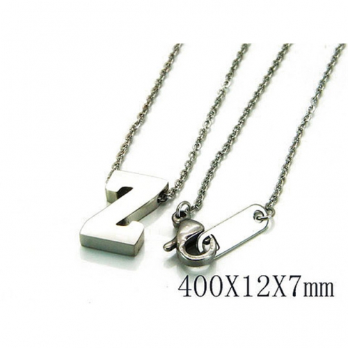 Wholesale Stainless Steel 316L Necklace (Font Pendant) NO.#BC93N0026JLE