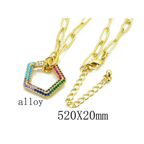 Wholesale Fashion Copper Alloy Jewelry Necklace NO.#BC35N0406HOS
