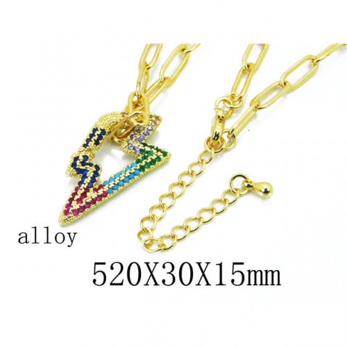 Wholesale Fashion Copper Alloy Jewelry Necklace NO.#BC35N0403HOG