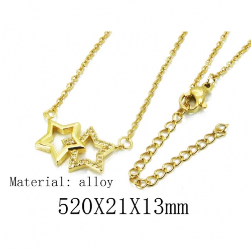 Wholesale Fashion Copper Alloy Jewelry Necklace NO.#BC54N0356ML