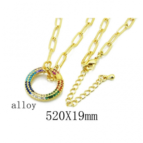 Wholesale Fashion Copper Alloy Jewelry Necklace NO.#BC35N0405HOF