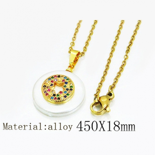 Wholesale Fashion Copper Alloy Jewelry Necklace NO.#BC26N0005OL