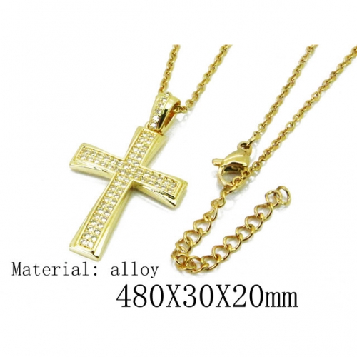 Wholesale Fashion Copper Alloy Jewelry Necklace NO.#BC54N0370OL