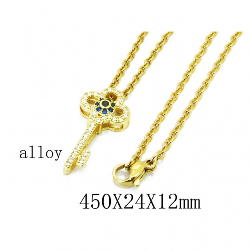 Wholesale Fashion Copper Alloy Jewelry Necklace NO.#BC35N0394HIT