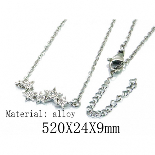 Wholesale Fashion Copper Alloy Jewelry Necklace NO.#BC54N0369ML