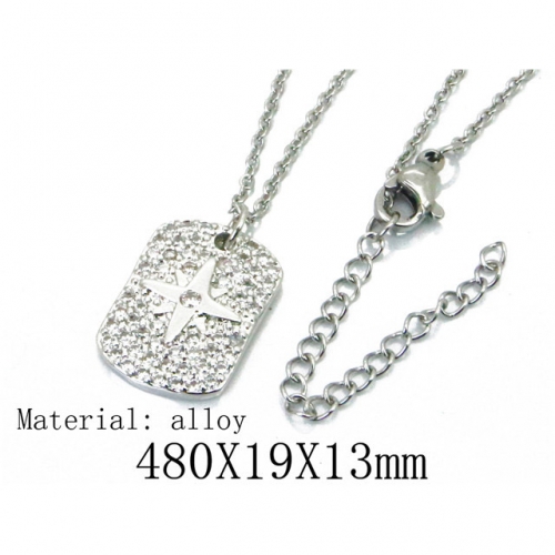 Wholesale Fashion Copper Alloy Jewelry Necklace NO.#BC54N0355NC