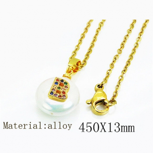 Wholesale Fashion Copper Alloy Jewelry Necklace NO.#BC26N0016NLB