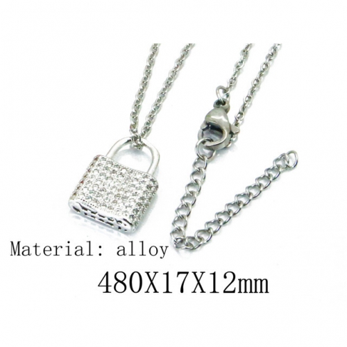 Wholesale Fashion Copper Alloy Jewelry Necklace NO.#BC54N0365NC