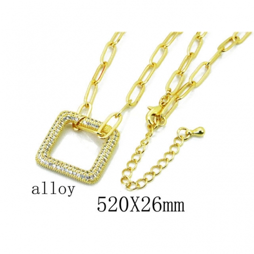 Wholesale Fashion Copper Alloy Jewelry Necklace NO.#BC35N0399HOR
