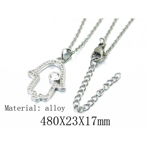 Wholesale Fashion Copper Alloy Jewelry Necklace NO.#BC54N0353MS