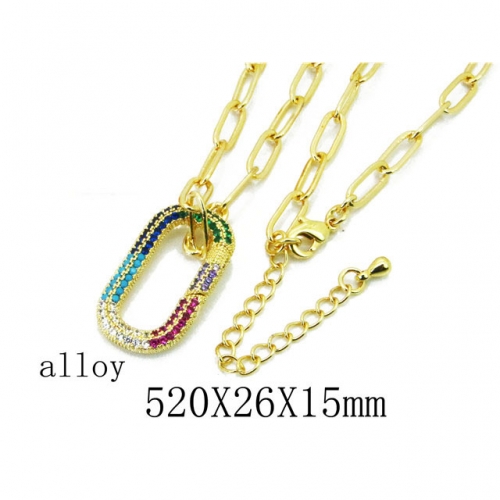 Wholesale Fashion Copper Alloy Jewelry Necklace NO.#BC35N0410HOX