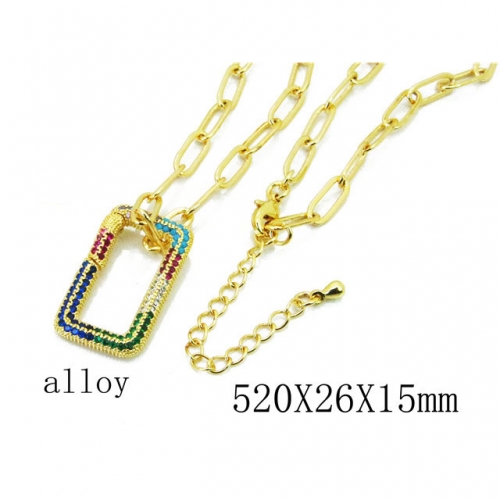 Wholesale Fashion Copper Alloy Jewelry Necklace NO.#BC35N0409HOV