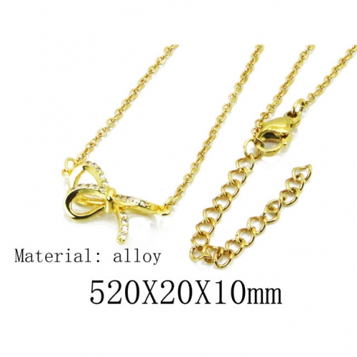 Wholesale Fashion Copper Alloy Jewelry Necklace NO.#BC54N0358NT