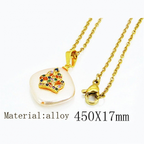 Wholesale Fashion Copper Alloy Jewelry Necklace NO.#BC26N0008OZ