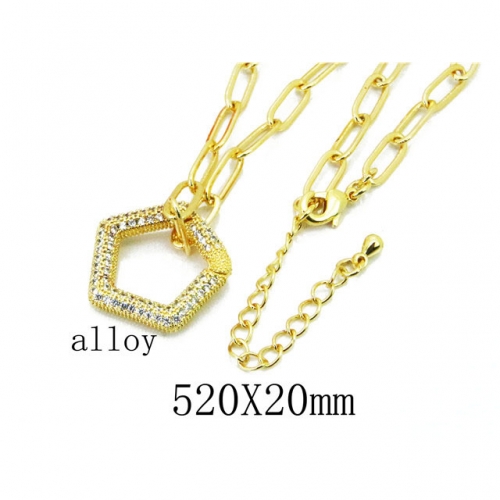 Wholesale Fashion Copper Alloy Jewelry Necklace NO.#BC35N0398HOT